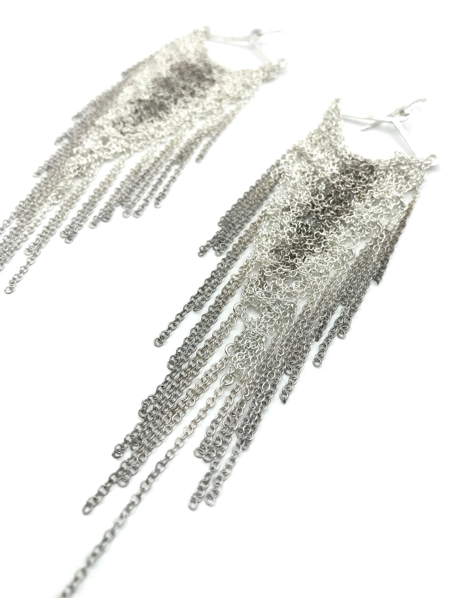 silver Fantasy earrings